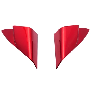 

Car A Pillar Front Door Triangle Red Cover Trim for Toyota Camry 2018 2019 2020