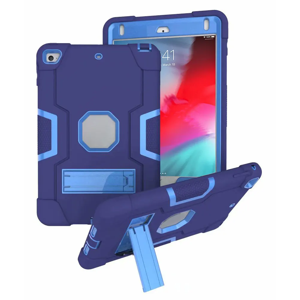 Shockrpoof чехол с подставкой для IPad Mini 1 2 3 4 5 A2133 A1538 A1599 A1489 A1432 PC силиконовый сверхпрочный чехол для планшета