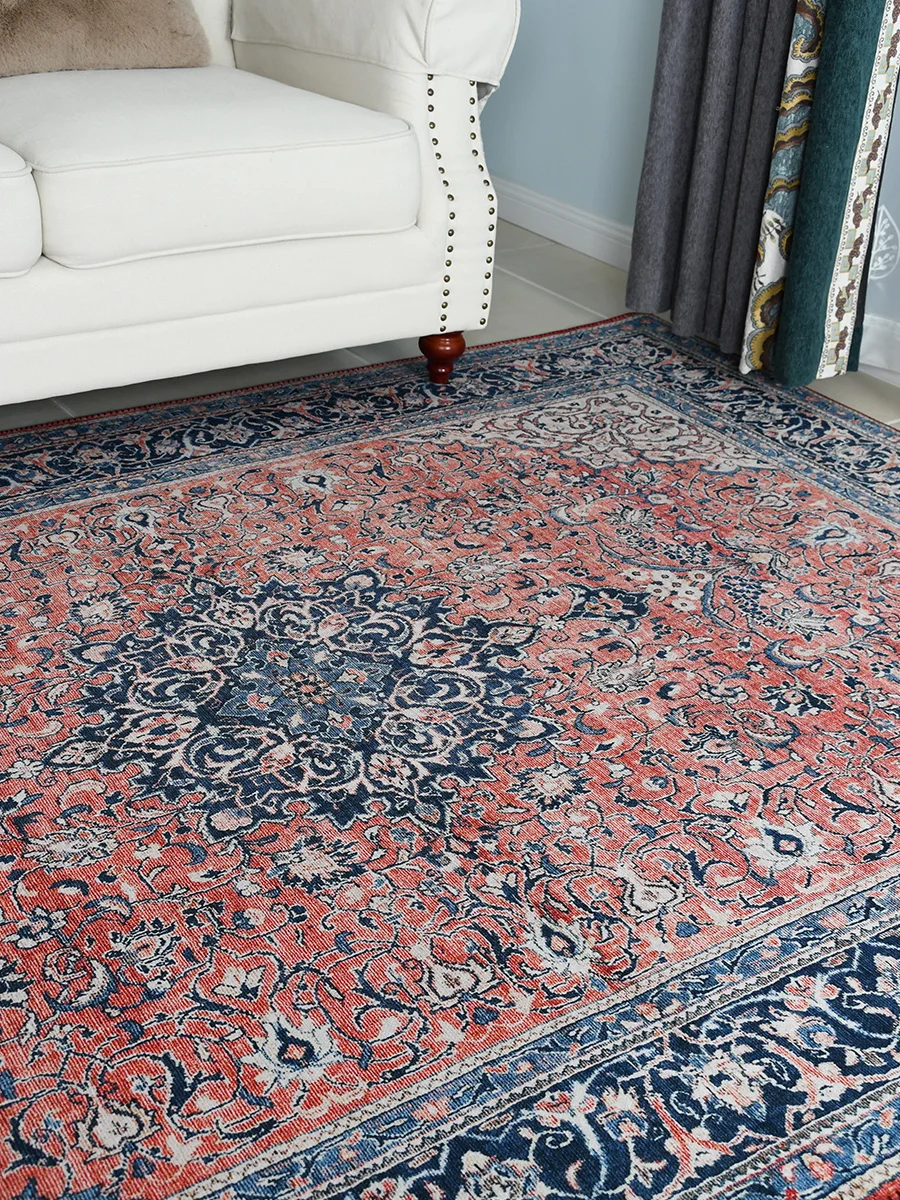 New Traditional Vintage Large Area Rugs Living Room Bedroom Carpet Rug Floor Mat 