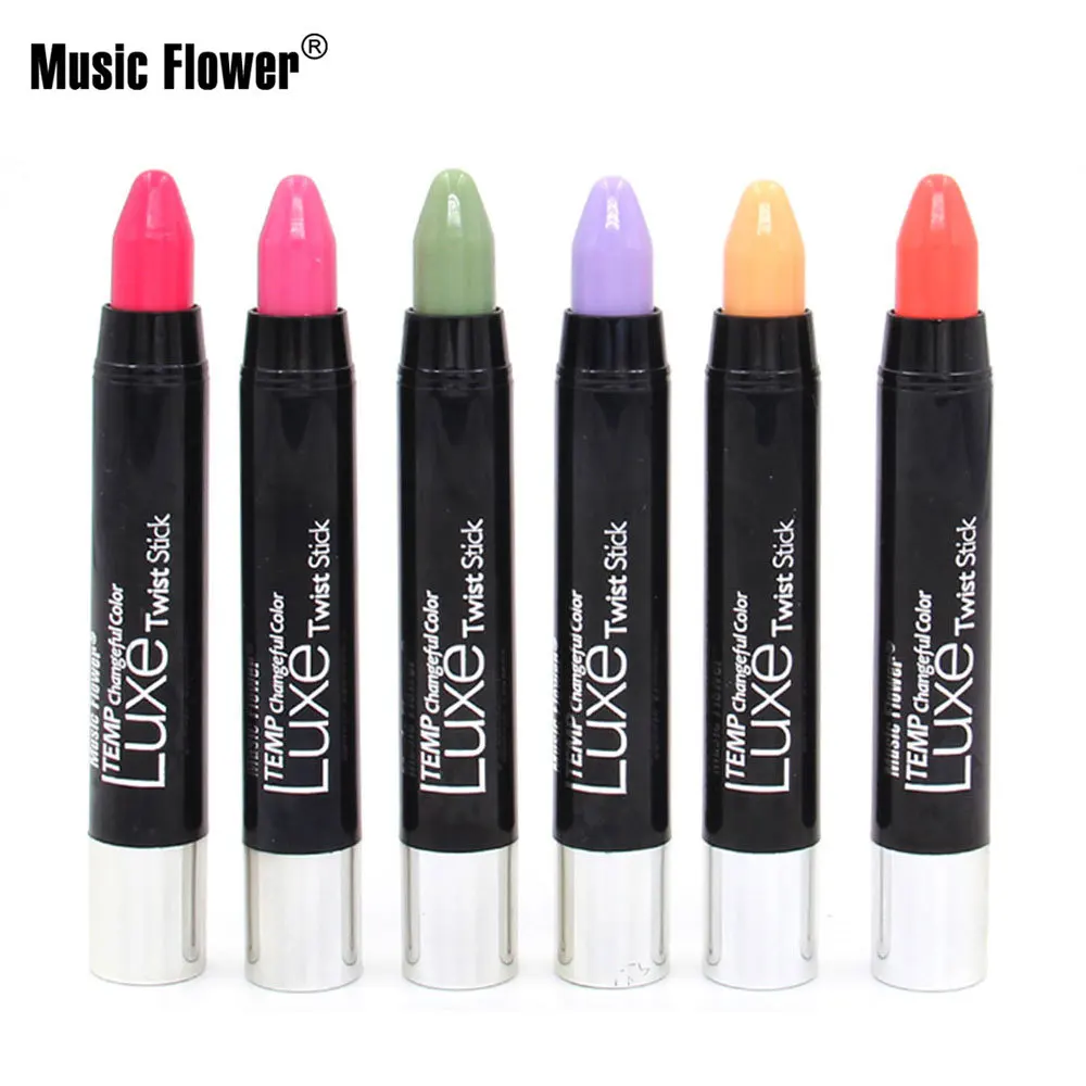 Cross Border Hot Selling Music Flower Music Flower Water Lip Balm Lipstick Long-lasting Moisturizing Moisturizing Lipstick M3073