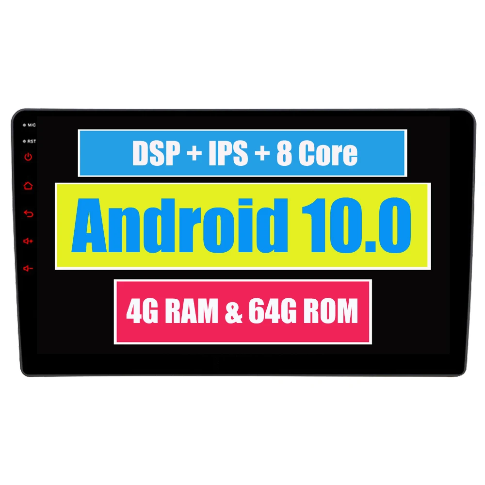 Автомобильный радиоприемник RoverOne Android 10 Octa Core Azera GPS для Hyundai 2006 - 2010 сенсорный