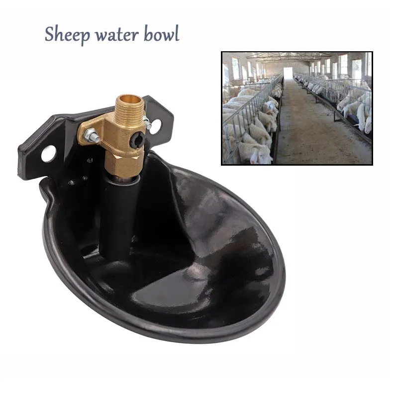 Автоматическая поилка для овец чаша из нержавеющей стали питья ягнёнок воды с