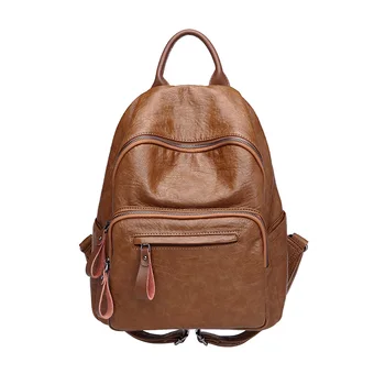 

Backpack Women Quality Shoulder Bag Anti-theft Bag Large Capacity Female PU leather School Backpack Travel mochila mujer