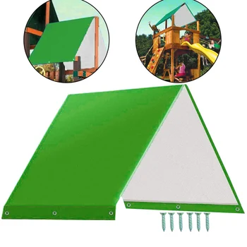 

Waterproof Shade Canopies Cover Replacement Tarp Roof Kids Playground UV Protector HYD88