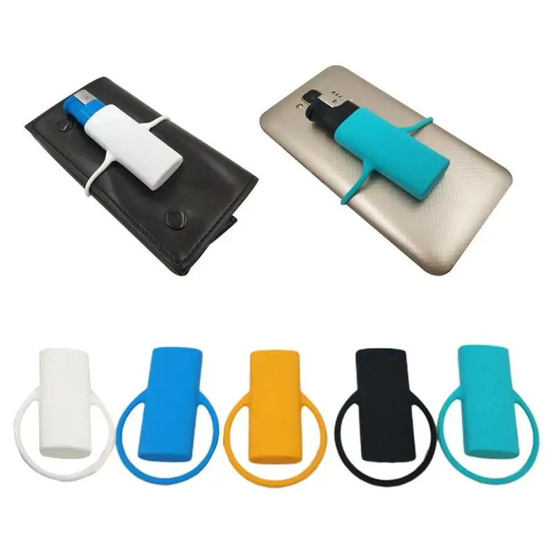 

1PC Waterproof Silicone Lighter Protective Cases Lighter Sleeve Lighter Case Anti-slip Cigarette Accessories Lighter Holder