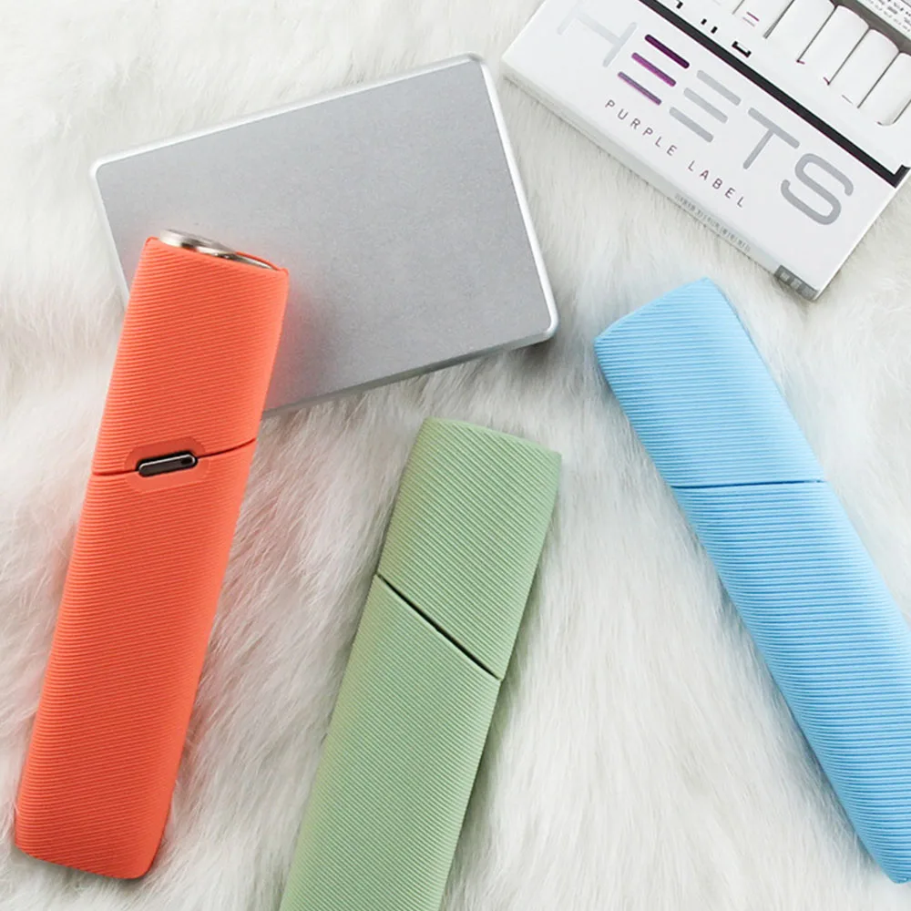 11 цветов силиконовый чехол для Iqos Multi 3,0 чехол спиральный узор чехол для Iqos 3 мульти-Аксессуары
