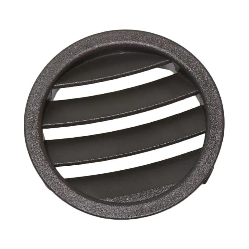 Car Dashboard Left/Right Round A/C Air Vent Grille for Mercedes Benz Brown