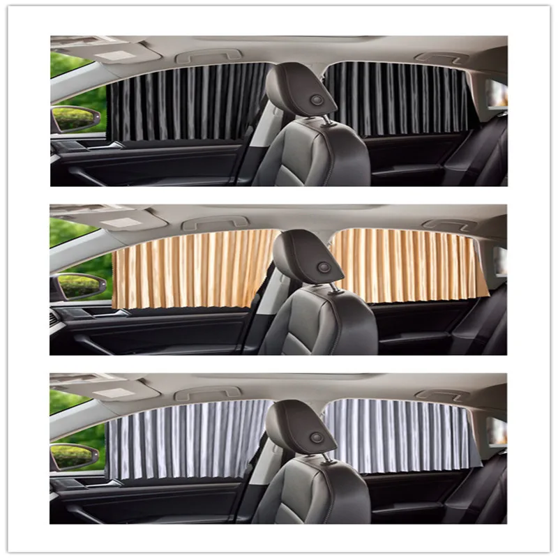 Cena 1 para osłona przeciwsłoneczna do samochodu satin parasol magnetico track adsorpcja osłona przeciwsłoneczna do samochodu krem do opalania zasłony samochodowe