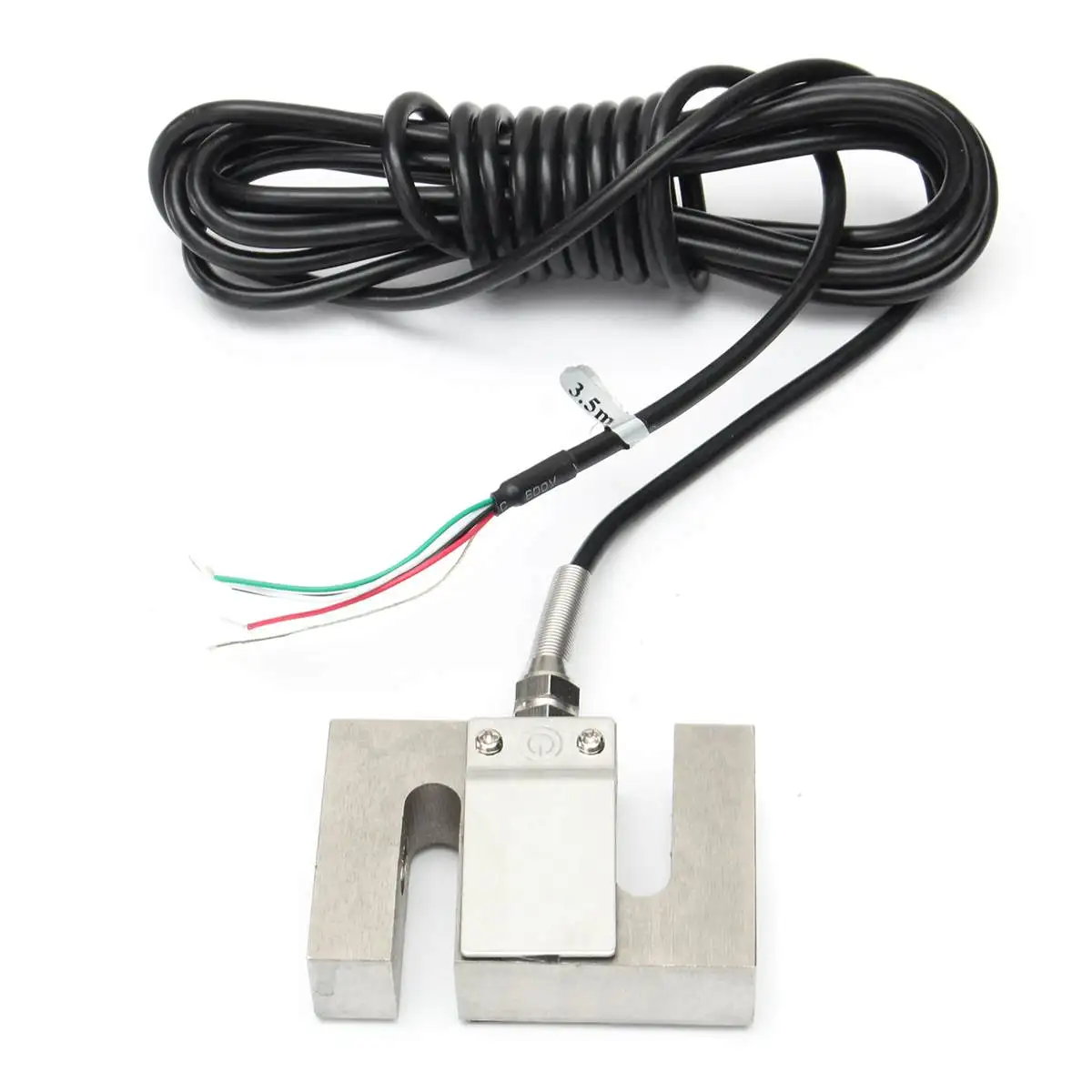 

Becornce S TYPE Pull Pressure Sensor Beam Load Cell Scale Sensor Weighting Sensor 100kg/220lb With Cable Weight Sensor Tools