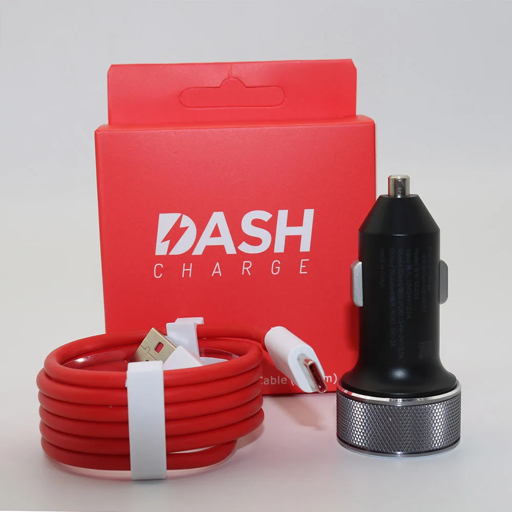 Car x 1m cable Оригинальное автомобильное зарядное устройство OnePlus Dash, 5 В, 4 а, быстрая зарядка, автомобильное зарядное устройство для One Plus, 7, 6, T, 5, 3, T, 1+ 5, A5000, One Plus, 3T, 1+ 3T - Тип штекера: Car x 1m cable