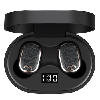 

S17 True Wireless Bluetooth 5.0 Earphones Bass Stereo Waterproof Noise Reduction Earbuds TWS Earphone With Charging Case Headset