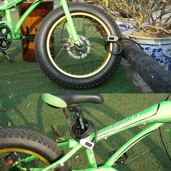 

Bicycle Lock Fingerprint Unlock IP66 Waterproof USB Charging Intelligent Alloy Steel Lock Cylinder