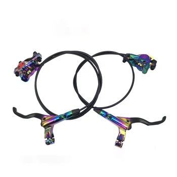 

Cycling Brake lever Bicycle Brake Set Hydraulic Disc Front＆Rear Rotor Disc