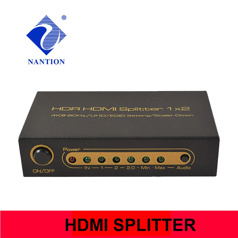 4K Hdmi ȣȯ 2.0 й 1x2 1 in 2 out Hdmi ȣȯ  ġ HDR Hdmi-PS4 Apple TV XBox PS5 ȣȯ