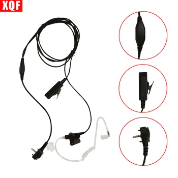 

XQF 10PCS Headset Acoustic Air Tube Earpiece Earphone PTT for For Vertex Standard VX131 VX230 VX231 VX261 Walkie Talkie
