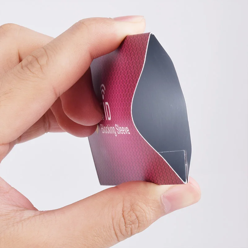 Защитный чехол для банковских карт с rfid блокировкой NFC мужчин и женщин|Держатели