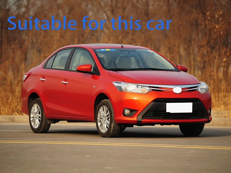 2 шт. для Toyota Vios- Светодиодный дневной ходовой светильник DRL Автомобильная противотуманная фара 6000K белый светильник желтый светильник