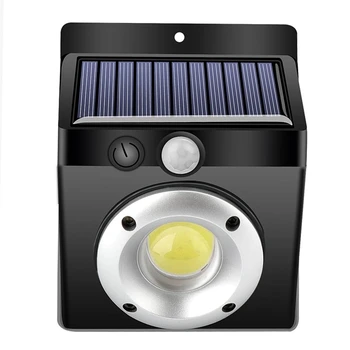 

Cob Led Solar Wall Light Outdoor Waterproof Human Body Induction Solar Lamp Rechargeable Street Lamp for Courtyard Garden
