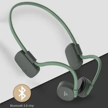 

New Bone Conduction Earphone Bluetooth Wireless Not In-ear Headphones Waterproof Sports Headset With Mic For Iphone Xiaomi