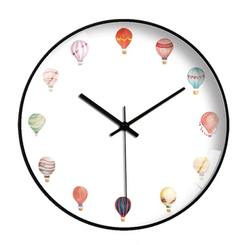 

Nordic Silent Wall Clock Modern Design Art Creative Simple Personality Wall Clock Kitchen Reloj Pared Home Decor Clock DA60WC