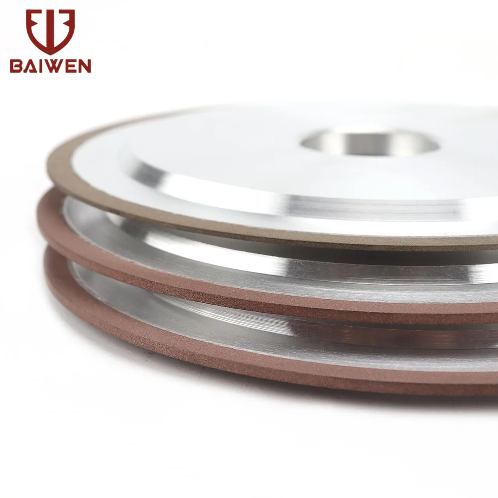 100/125/150/200mm Diamond Grinding Wheel enhanced Resin Bond Grinder for Tungsten Steel Milling Cutter Sharpener Tool 240Grit