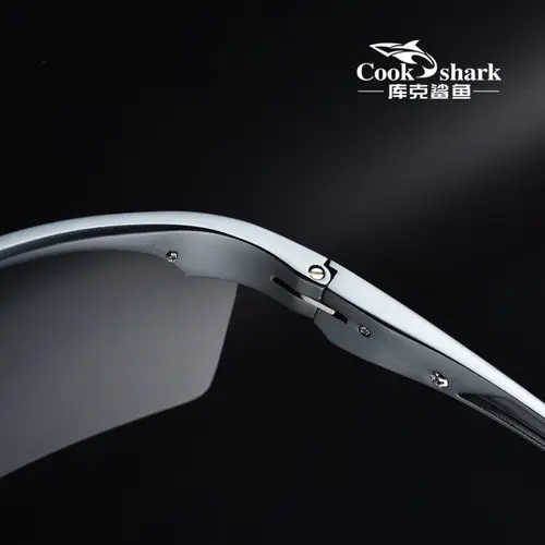 Cook shark 2021 new polarizing sunglasses men's driving glasses special trend color changing Sunglasses men's fishing glasses - Image 3