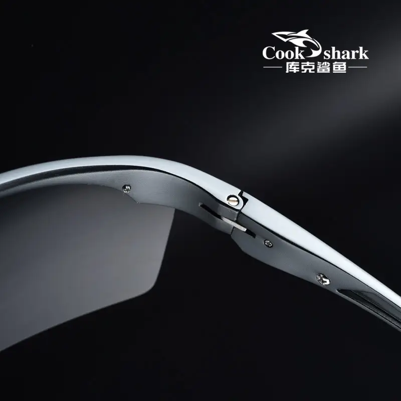 Cook shark 2021 new polarizing sunglasses men's driving glasses special trend color changing Sunglasses men's fishing glasses - Image 3