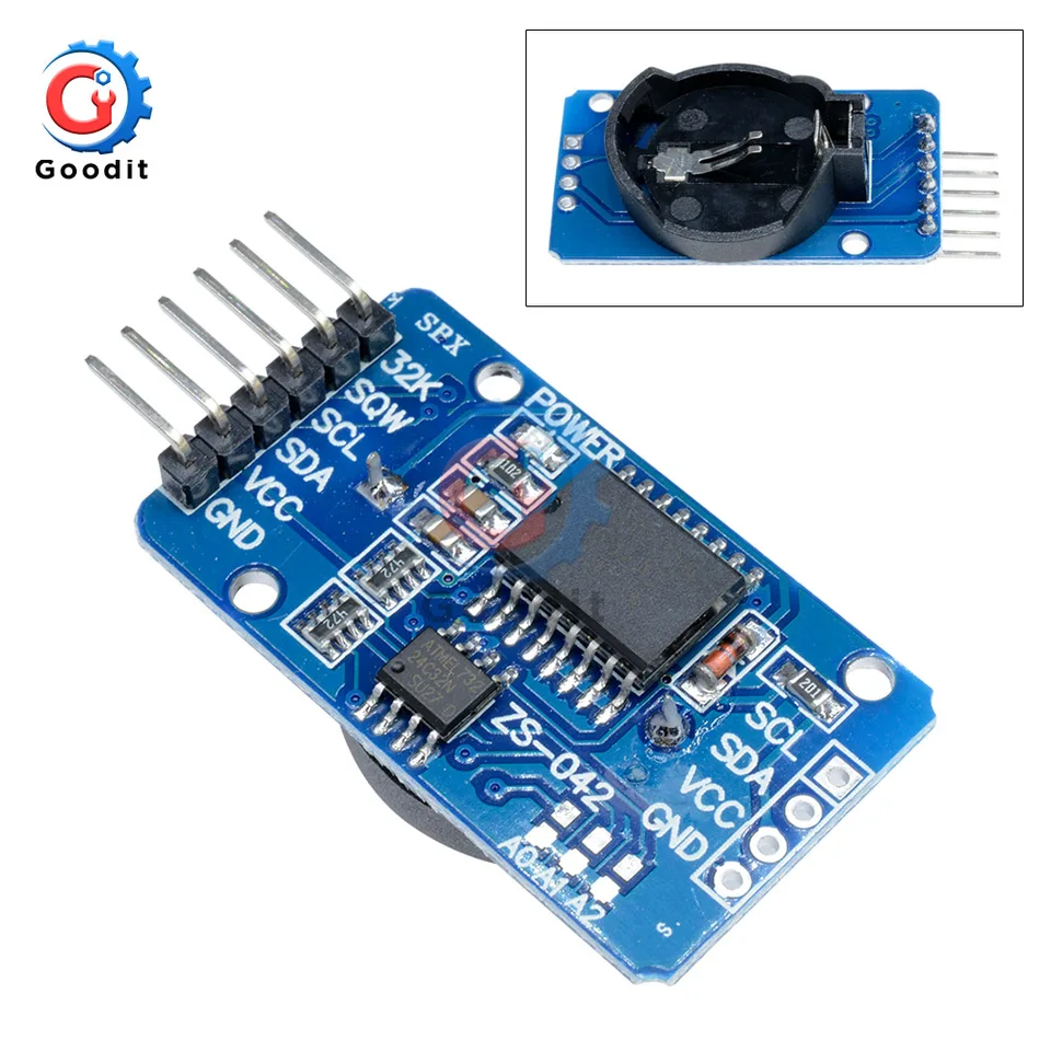Arduino Industrial LEDs, LCDs & Display Modules Arduino DS3231 AT24C32 ...
