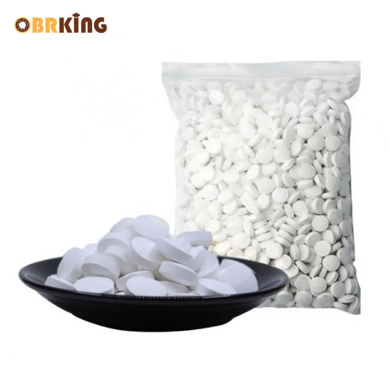 

500PCS Instant Disinfection Tablets Chlorine Dioxide Effervescent Tablets Coronavirus Disease Disinfectant Chlorine Tablets