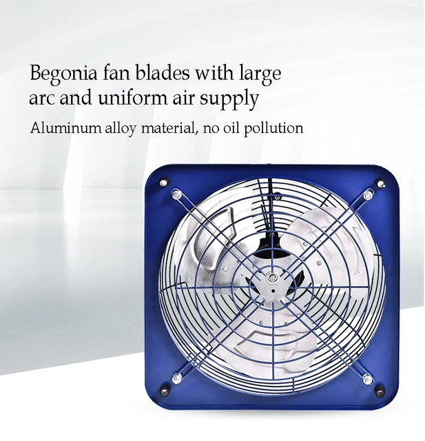 Industrial Ventilation Exhaust Fan  Axial Exhaust Fans Industrial -  Portable Exhaust - Aliexpress