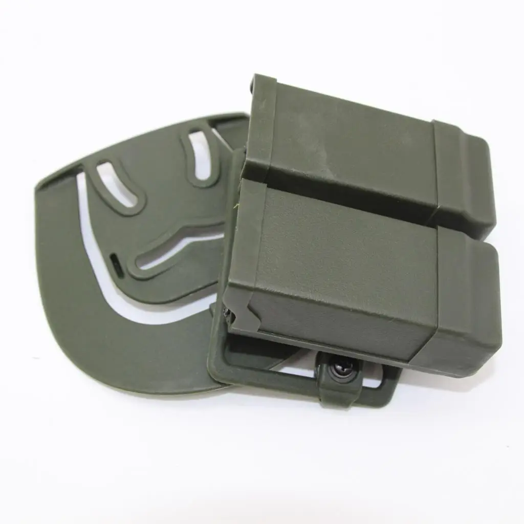 Green CQC подсумок из углеродного волокна, подсумок для 9 мм калибра для GLock M9 92 SP226 HK USP Охотничьи аксессуары - Цвет: Green