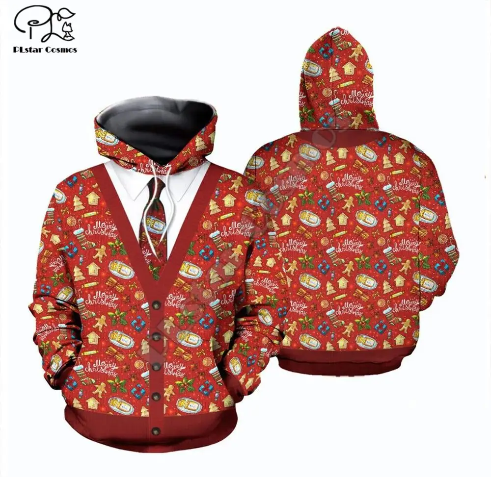 

PLstar Cosmos deer Santa Claus Merry Christmas 3D Printed Hoodie/Sweatshirt/Jacket/shirts Mens Womens HIP HOP real man style-4