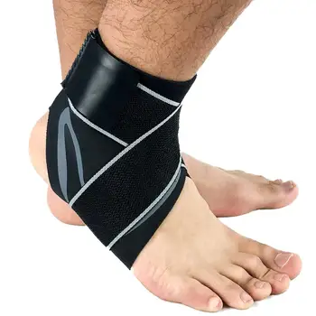 Hot Koop Enkel Ondersteuning Mouw Niet Gemakkelijk Te Beschadigen Zachte Elastische Enkelbrace Guard Sport Fitness Ondersteuning Bands Enkel Hak protector
