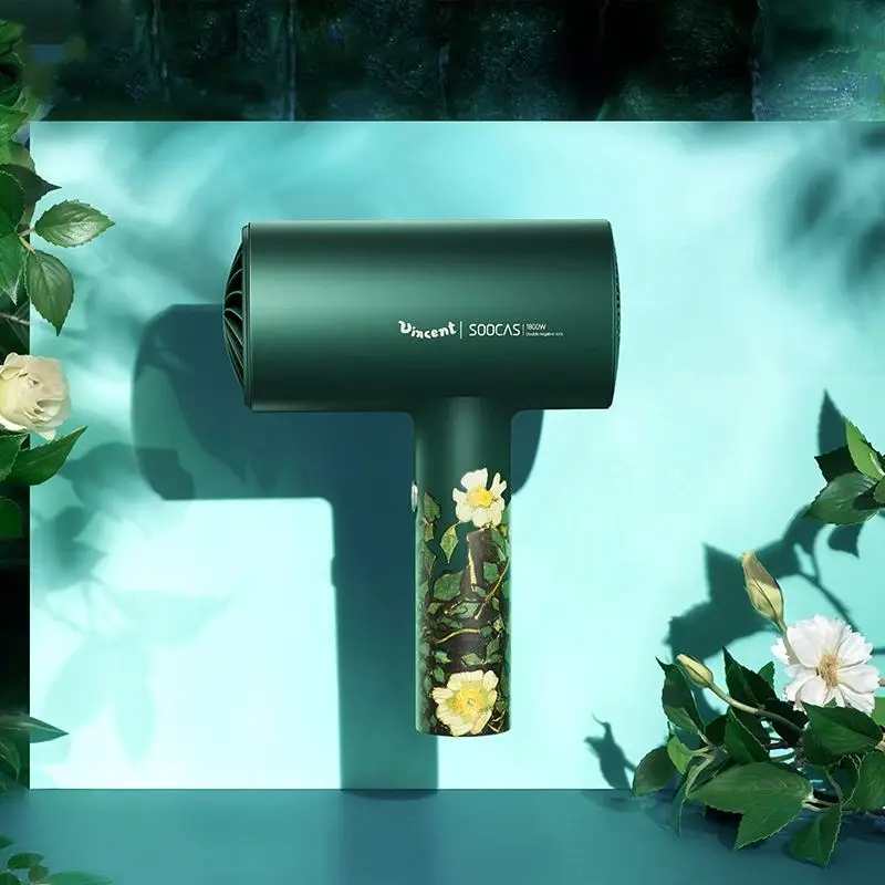 

SOOCAS H3S 1800W Professional Double Negative Ion Hair Dryer Hot Cold Wind Diversion Design Quick Hair Dryer
