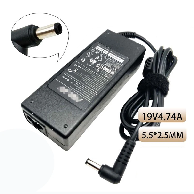 19V 4.74A 90W Универсальный адаптор для портативного компьютера с переходом от