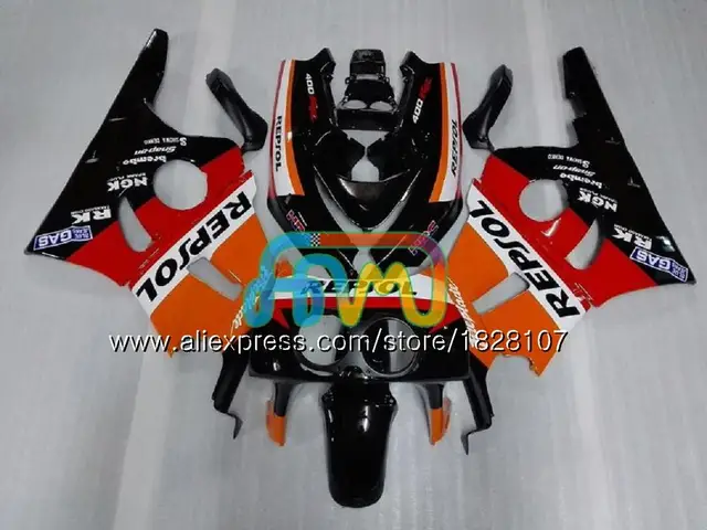 Nc29 Kit For Honda Cbr400 Cbr 400 Rr 400rr 94 95 96 97 98 99 91bs 96 Cbr400rr 1994 1995 1996 1997 1998 1999 Fairing Repsol Pink Motocycle Covers Aliexpress