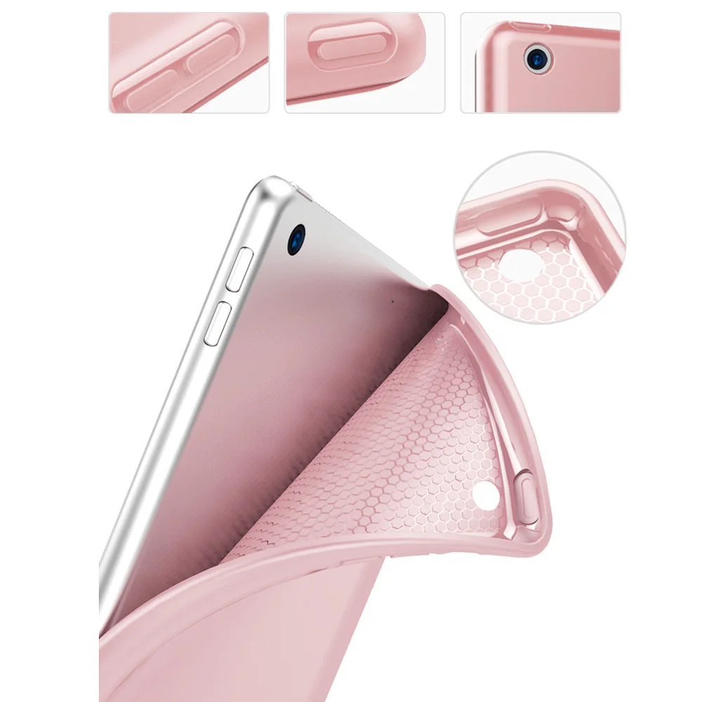 Смарт-чехол Trifold для iPad 10,2 дюймов 7-го поколения, легкий Чехол-подставка для iPad 10,2 дюйма