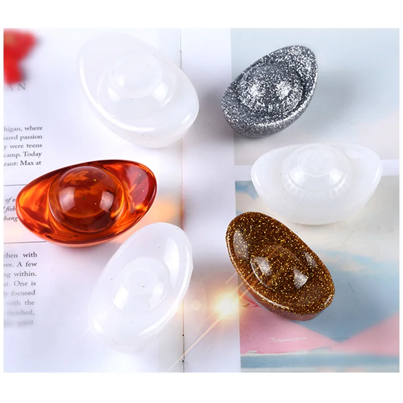 

Silicone Mold DIY Epoxy Resin Mold Chinese Ingot Jewelry Making Cake Decoration Handmade Silica Mould Crafts