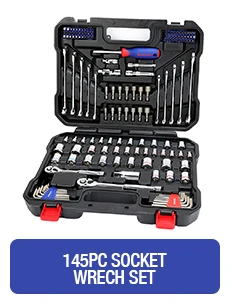 WORKPRO 48PC Tool Set Socket Set 1/4 Socket Wrench Home Repair Tool Kits for Car Bicycle Repair