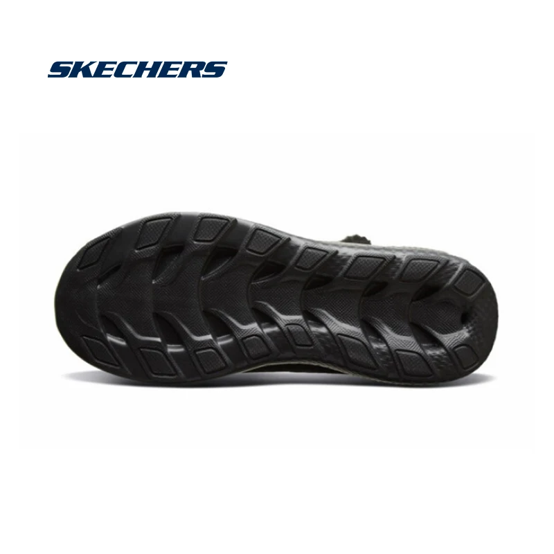 Skechers/женские ботинки; коллекция года; зимние ботинки; женские удобные короткие плюшевые ботильоны; оригинальная обувь без застежки; 14635-BBK