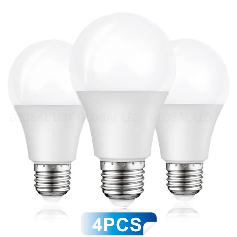 

4pcs/lot NEW LED Bulb E27 E14 20W 18W 15W 12W 9W 6W 3W Lampada LED Light AC220V Bombilla Spotlight Lighting Cold/Warm White Lamp