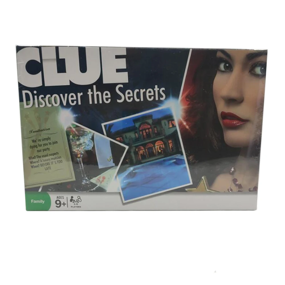 ZIQRA TOYS Cluedo Classic Mystery Game Friends Family