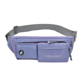 

AUAU-Free Knight Running Waist Bag Unisex Waterproof Cycling Belt Chest Pouch Sports Fitness Hiking Camping Fanny Pack Bum Phone