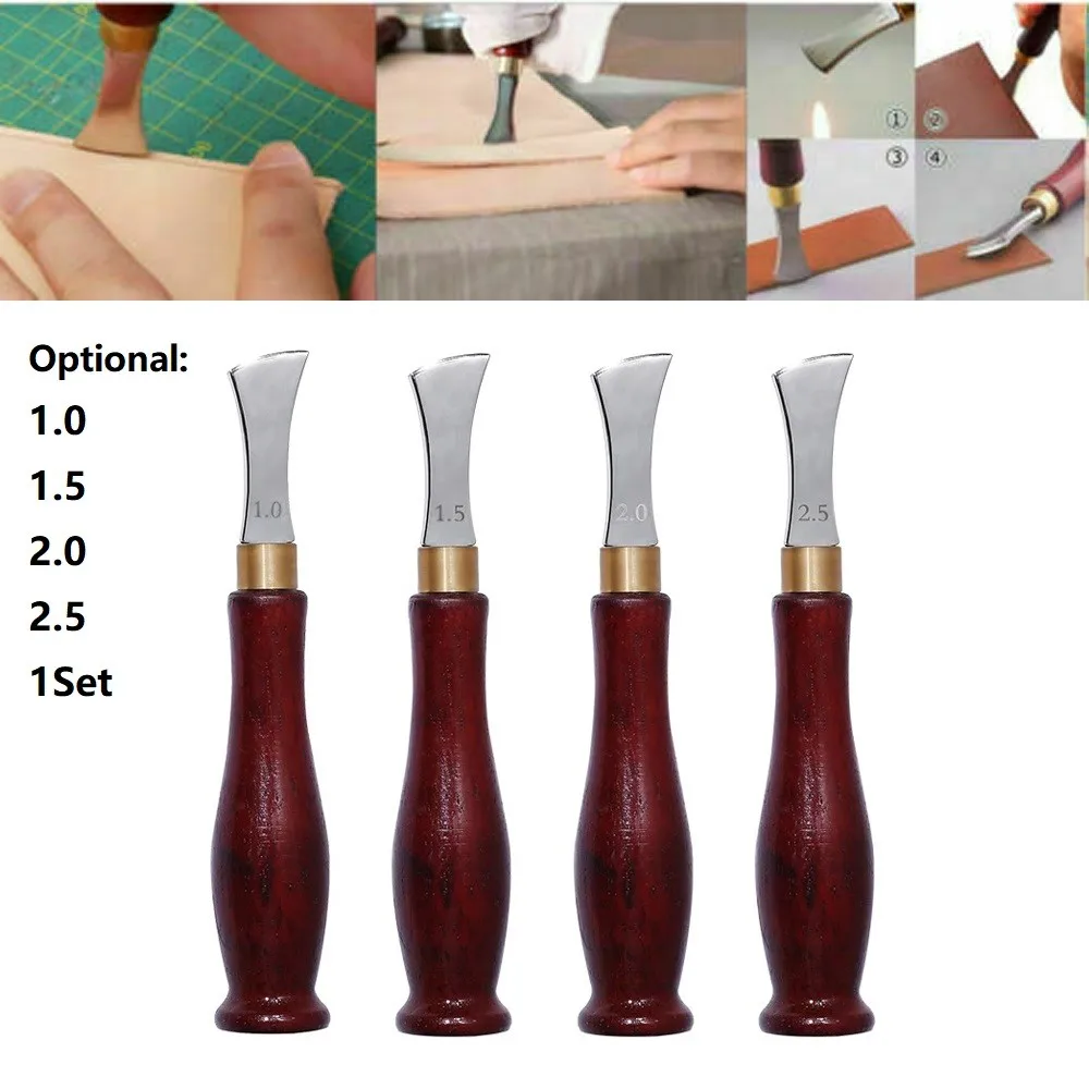 cheap!!!- 1 PIECE LEATHER Folding Machine Leather Polishing Tool
Shallow Round Crimper Edge Crimper Leather Edge Crimper Solve Skin Angle