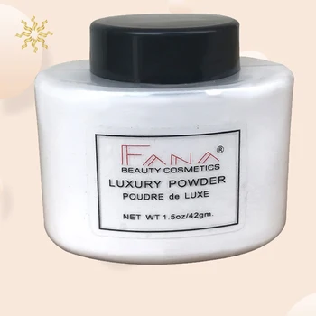 

1 Pcs Natural Face Makeup Smooth Long-lasting Loose Powder Oil Control Waterproof Finally Cover Mineral Fixed Make Up Powder