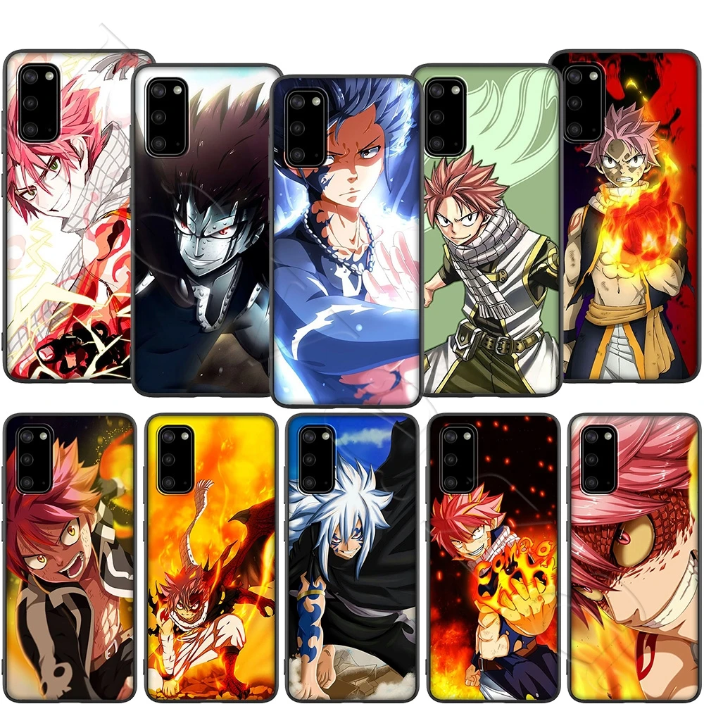 Fairy Tail Gajeel Soft TPU Case for Samsung Note 10 S6 S7 S8 S9 S10 S10e S20 ultra A71 A51 A81 A91 M10 M20 M30 Lite Edge Plus | Мобильные