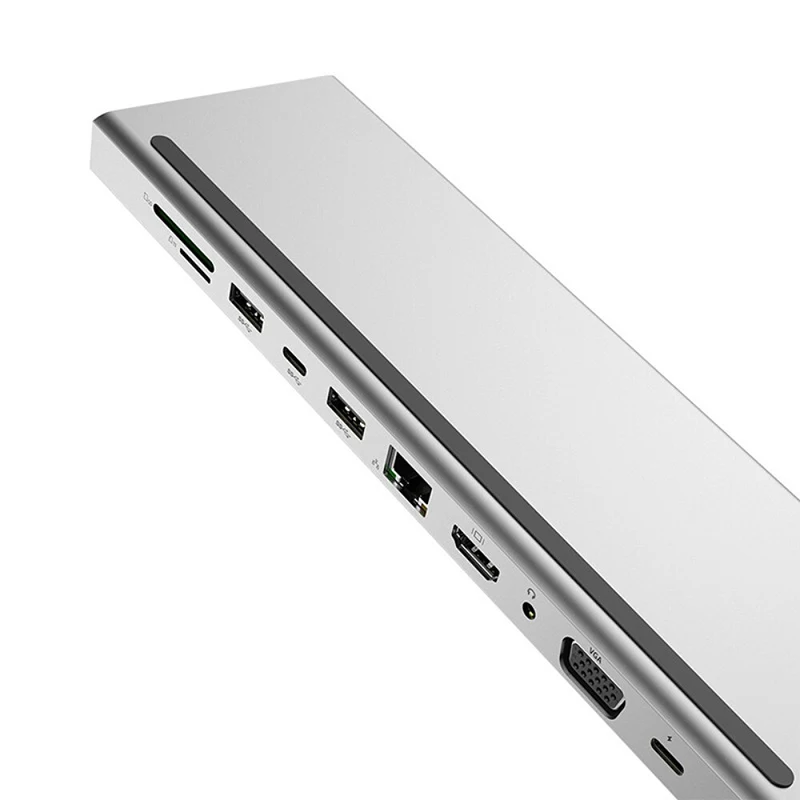 11 в 1 USB C концентратор type C концентратор для нескольких USB 3,0 HDMI адаптер док-станция USB-C type C 3,1 разветвитель 3 порта USB C концентратор для MacBook Pro