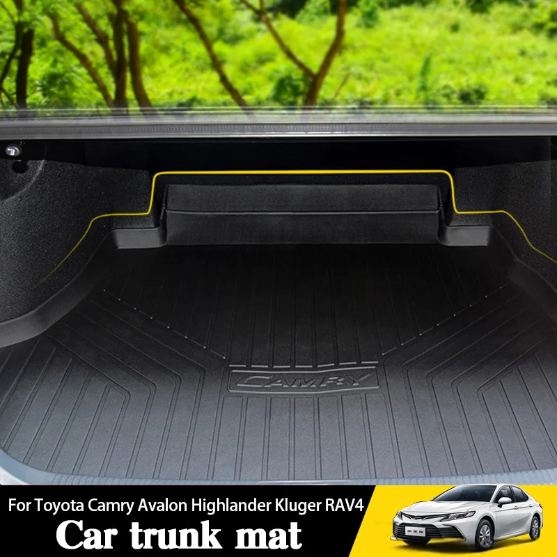 Коврик для багажника Toyota Camry Для Avalon Highlander Kluger RAV4 коврик хранения в багажнике