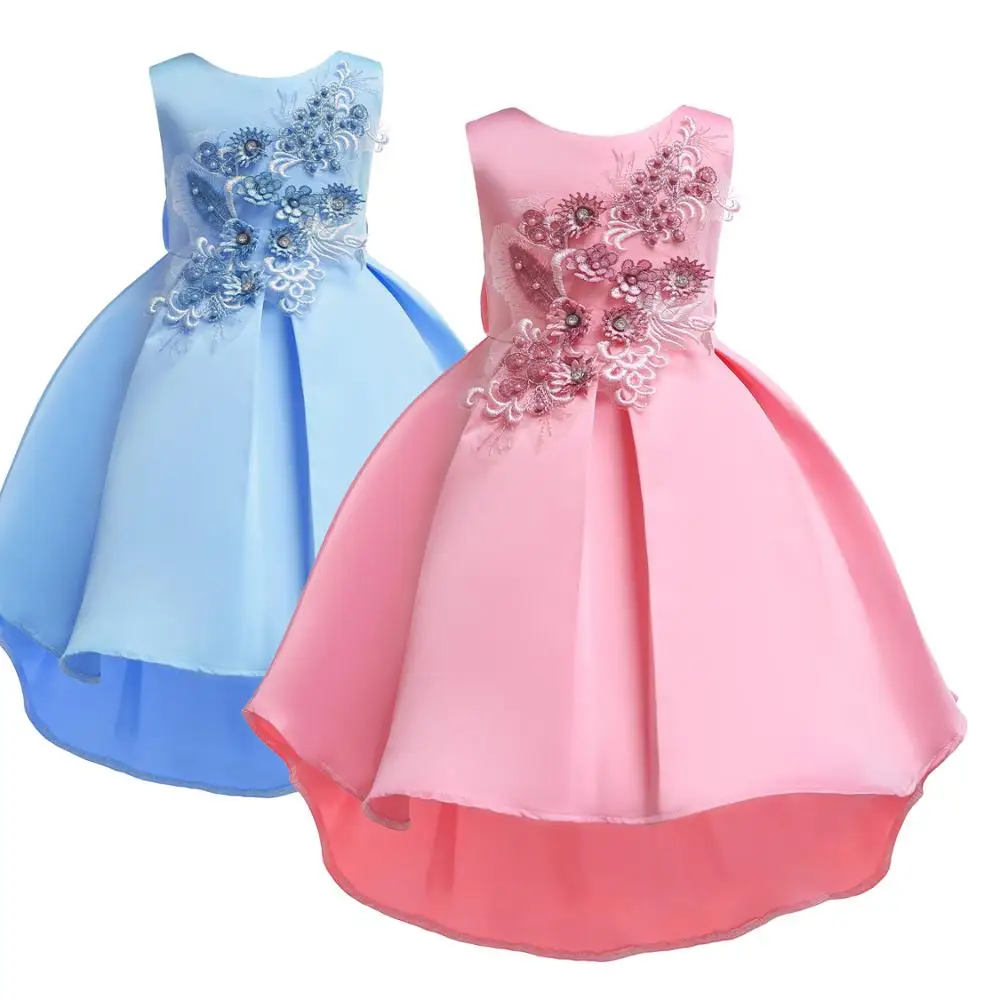 

New Spot Children's Dress Sweet Beauty Children's Dress Children's Clothing Embroidered Children's Holiday Dress