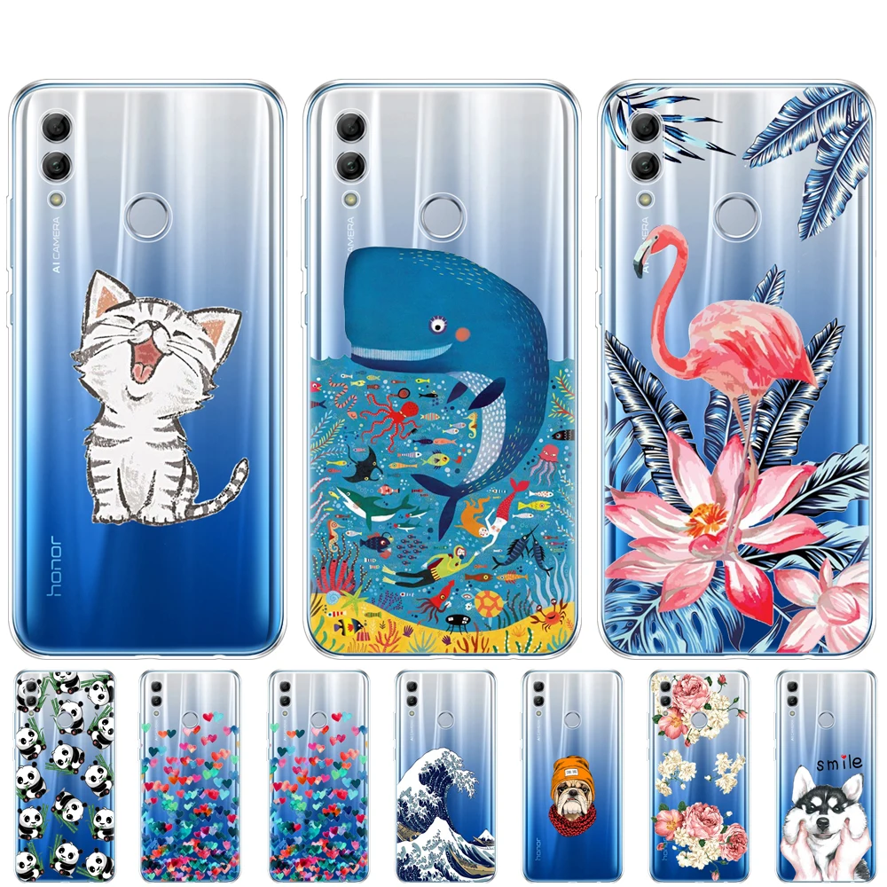 Чехол для Huawei Honor 10 Lite мягкий силиконовый чехол 6 21 дюйма из ТПУ с полной защитой